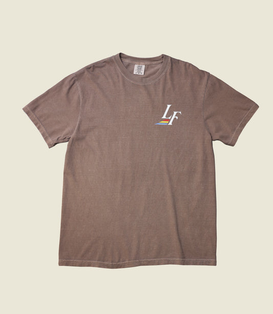 Luckyfoot Flagship T-Shirt - Vintage Brown