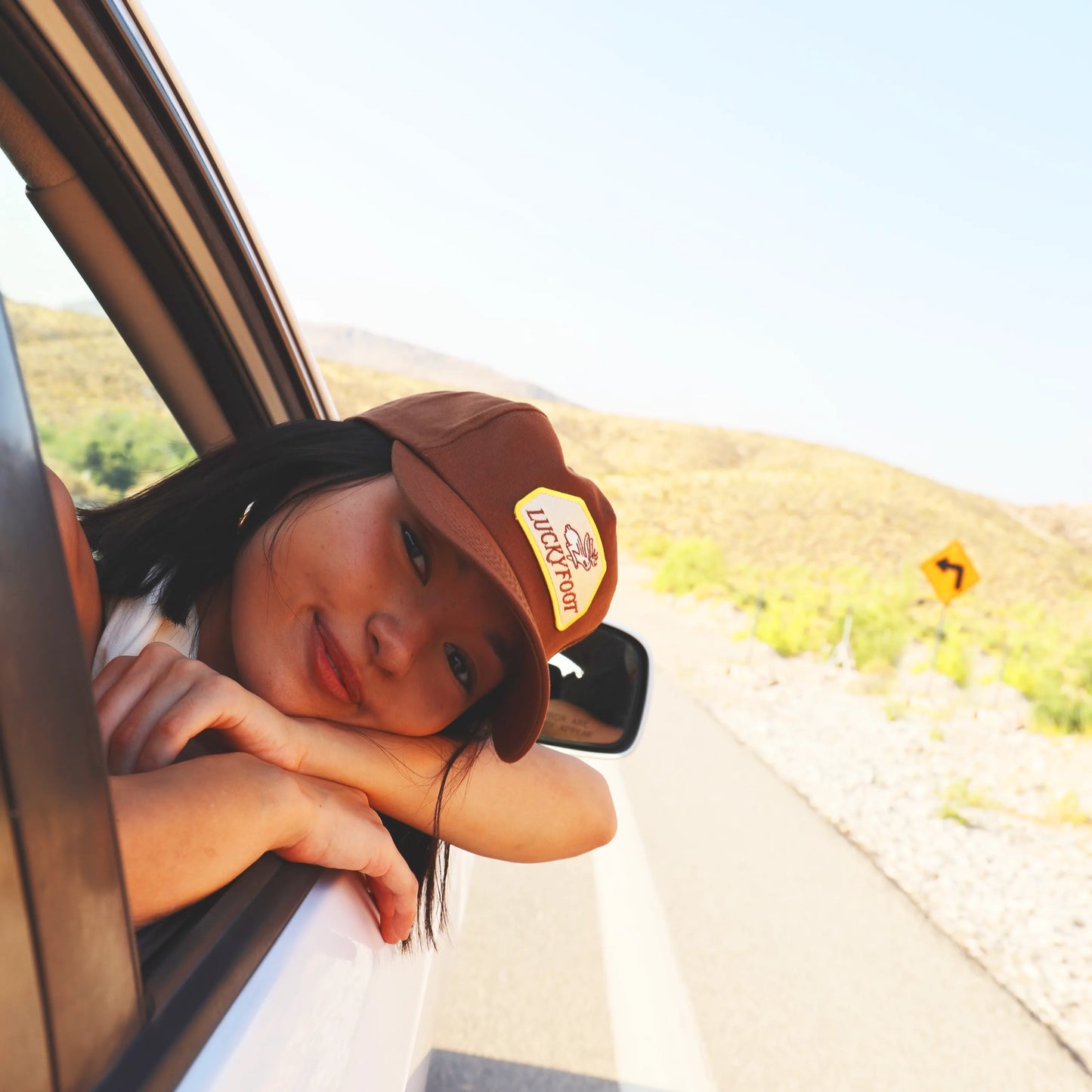 Luckyfoot Patch Hat - Yellow