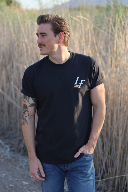 Luckyfoot Flagship T-Shirt - Vintage Black